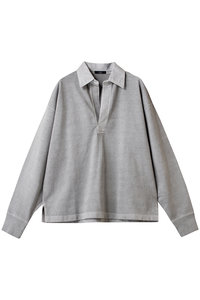 YLÈVE イレーヴ　ピグメントダイ オープンエンド コットンプルオーバー YLEVE(イレーヴ)｜オープンエンド COTTON PIGMENT DYE プル