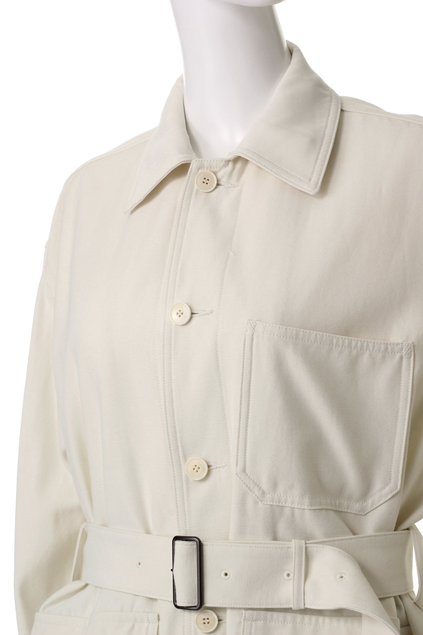 YLEVE(イレーヴ)｜VISCOSE COTTON カバーオール ジャケット/エクリュ