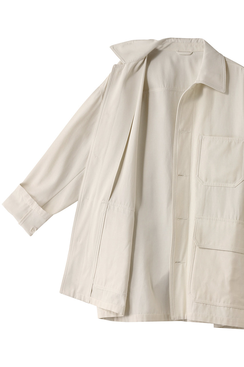 YLEVE(イレーヴ)｜VISCOSE COTTON カバーオール ジャケット/エクリュ