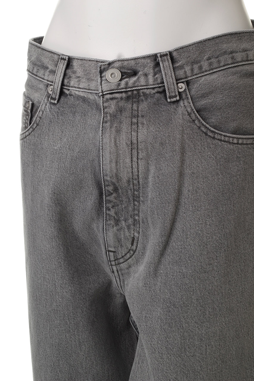 YLEVE(イレーヴ)｜13.5oz デニムバギーフェード/アイスブラック