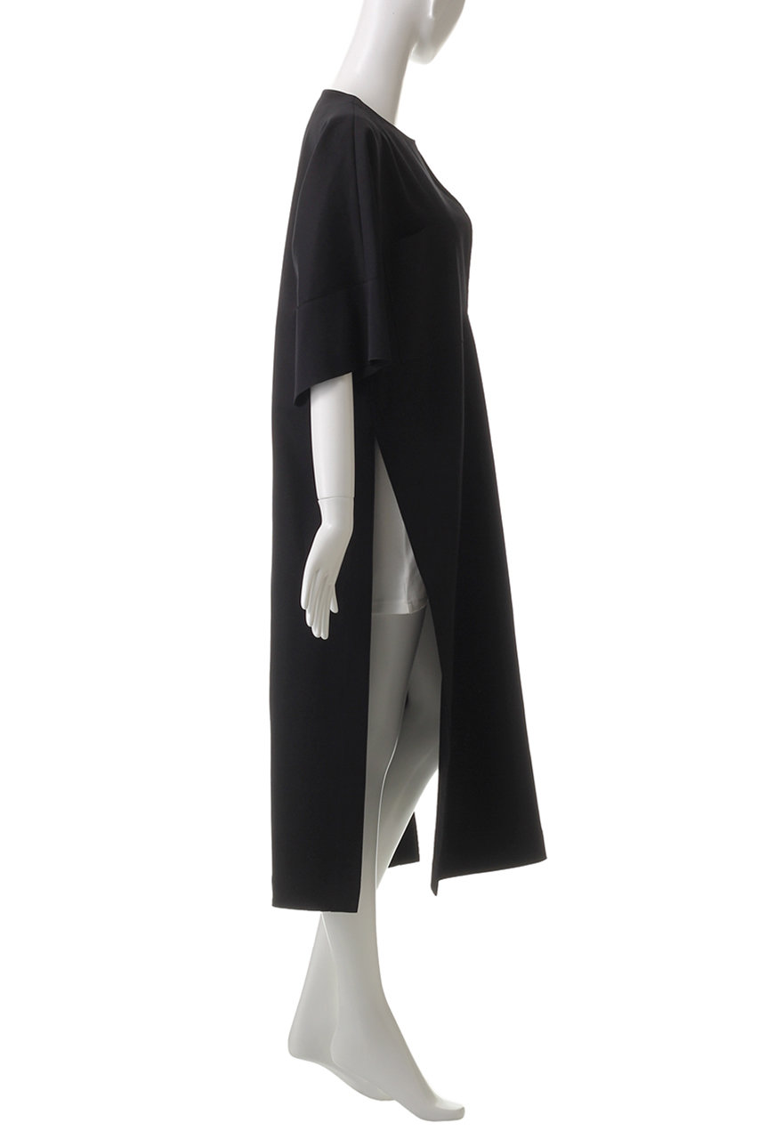 YLEVE(イレーヴ)｜ボンデッドジャージー ワンピース/ブラック の通販