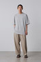 【MEN】オープンエンド COTTON PIGMENT DYE Tシャツ イレーヴ/YLEVE