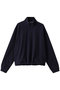 【UNISEX】【Y】RECYCLE ポリエステル フリース ハーフ ジップ プルオーバー イレーヴ/YLEVE ネイビー