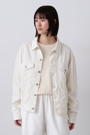 YLEVEジャケット新品 YLEVE（イレーヴ）コットンリネンギャバジンタンカージャケット