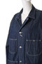 【UNISEX】【Y】13oz オーガニック コットン デニム カバーオール ジャケット イレーヴ/YLEVE