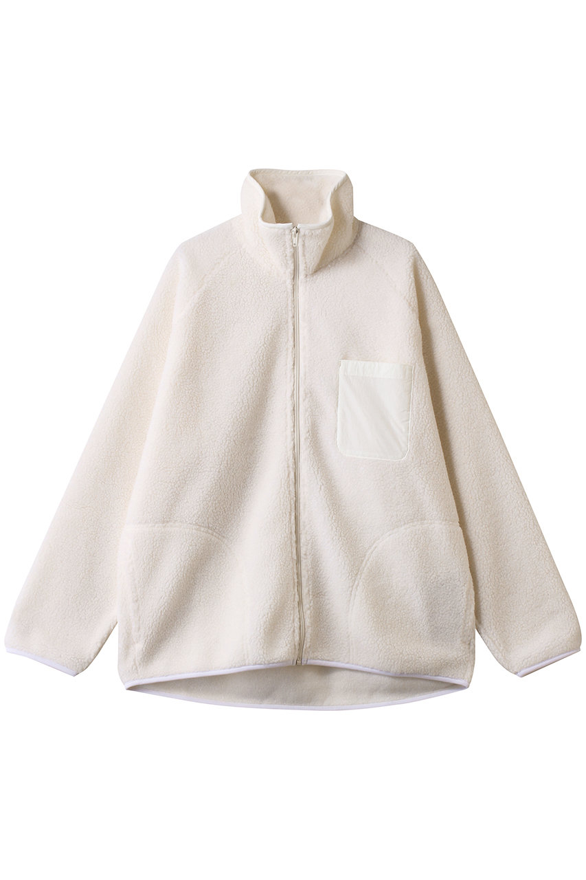 【UNISEX】【Y】RECYCLEポリエステル ボア ブルゾン