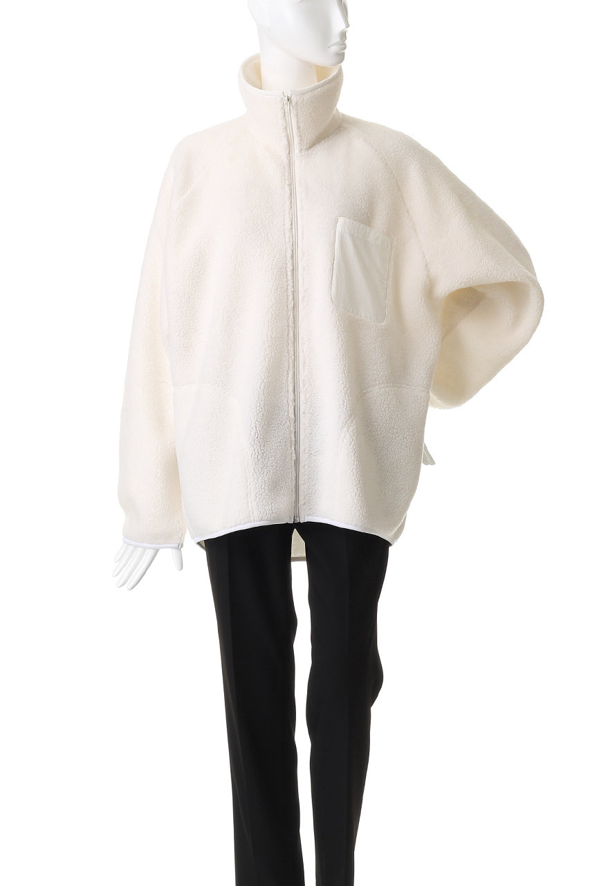 YLEVE(イレーヴ)｜【UNISEX】【Y】RECYCLEポリエステル ボア ブルゾン