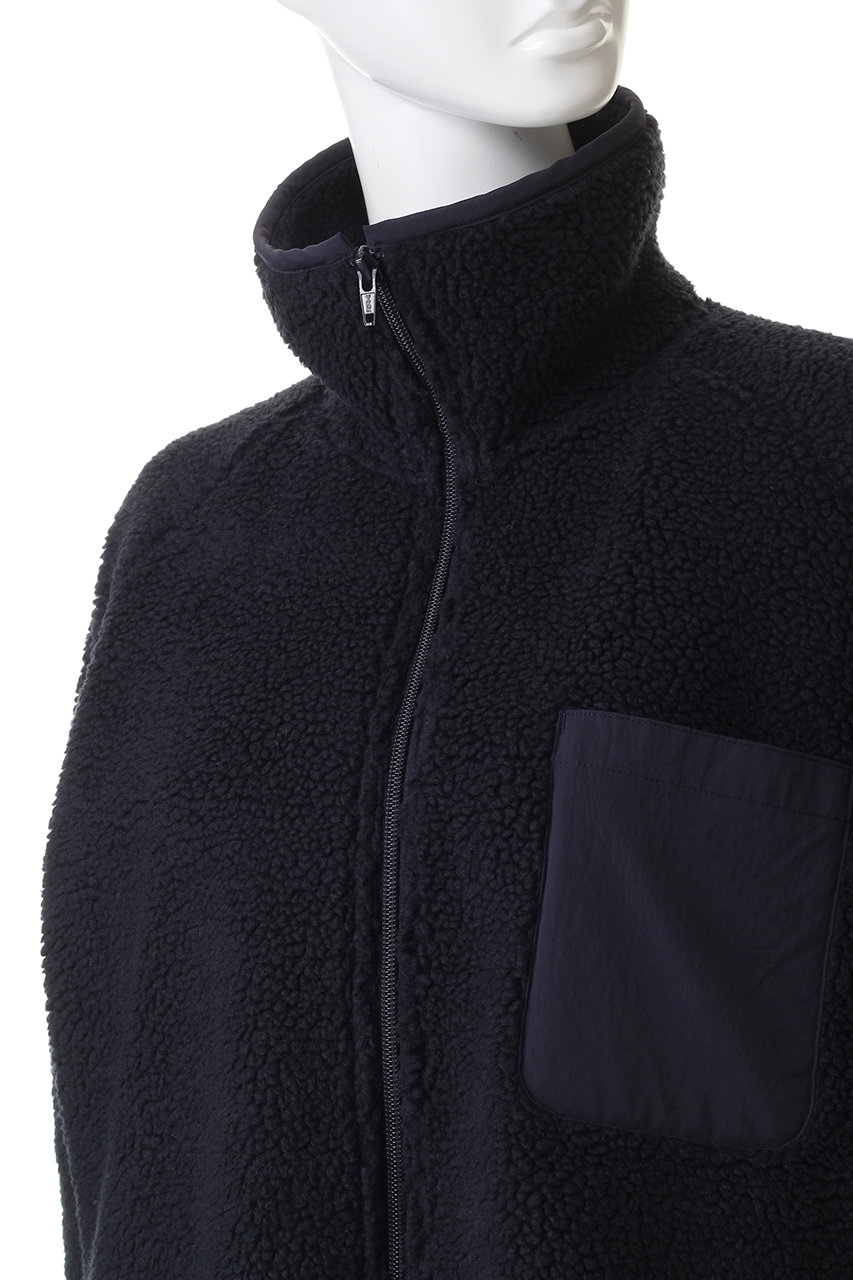 YLEVE(イレーヴ)｜【UNISEX】【Y】RECYCLEポリエステル ボア ブルゾン