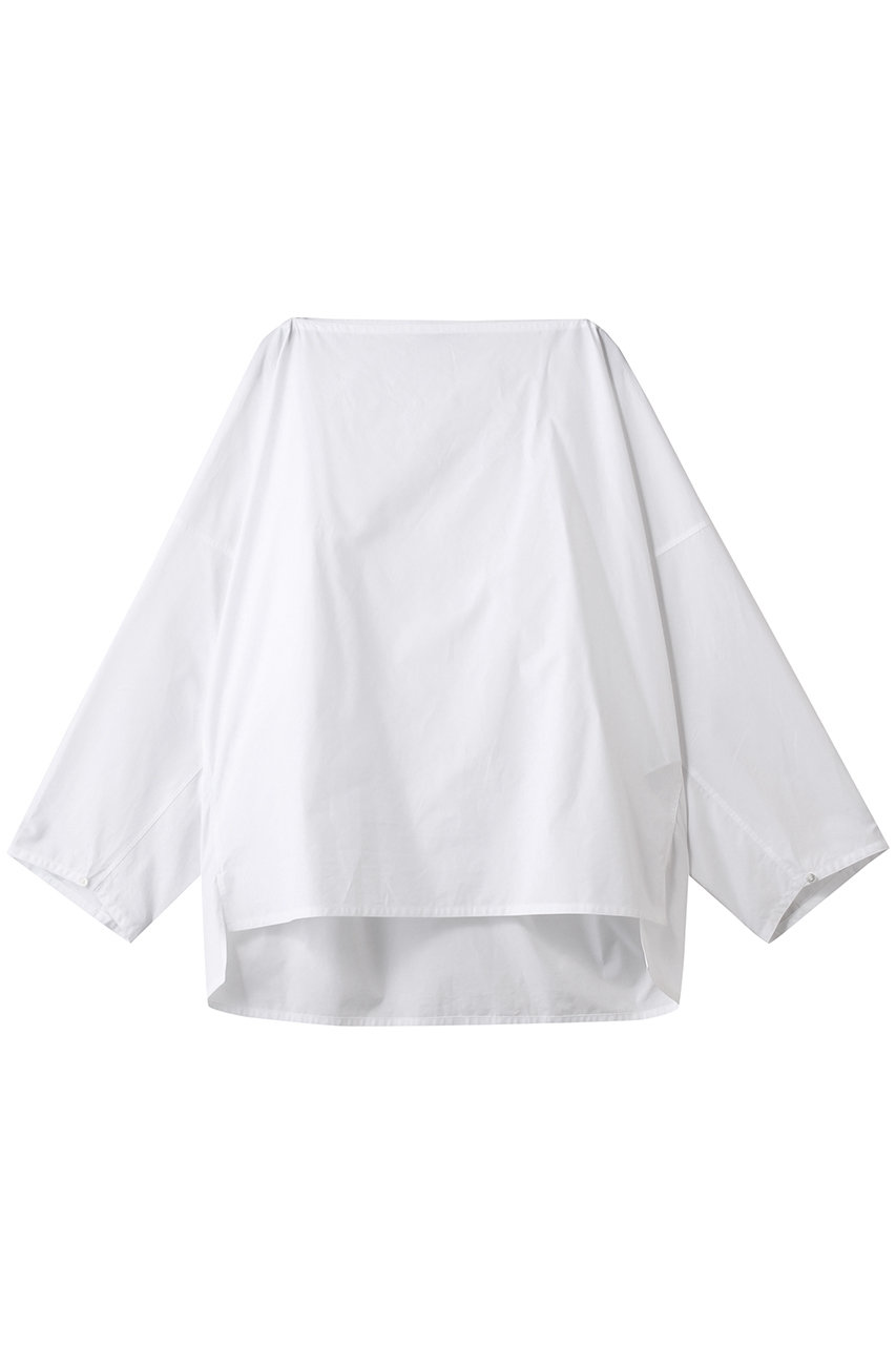 イレーヴ/YLEVEのFINX コットン ウェザープルオーバーシャツ(ホワイト/16852 50007)