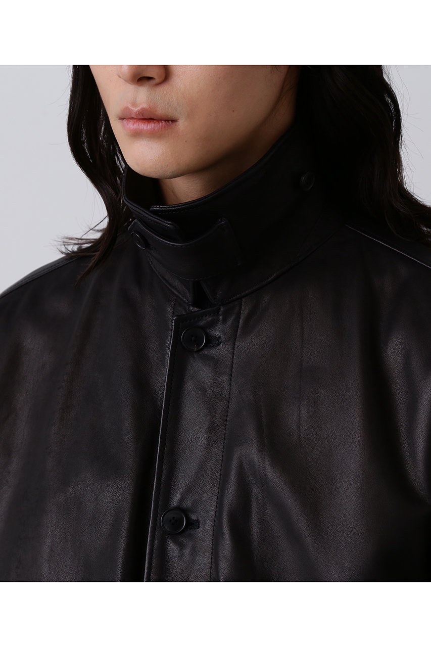 YLEVEジャケット新品 YLEVE(イレーヴ)｜【MEN】 SHEEP レザー カバーオール