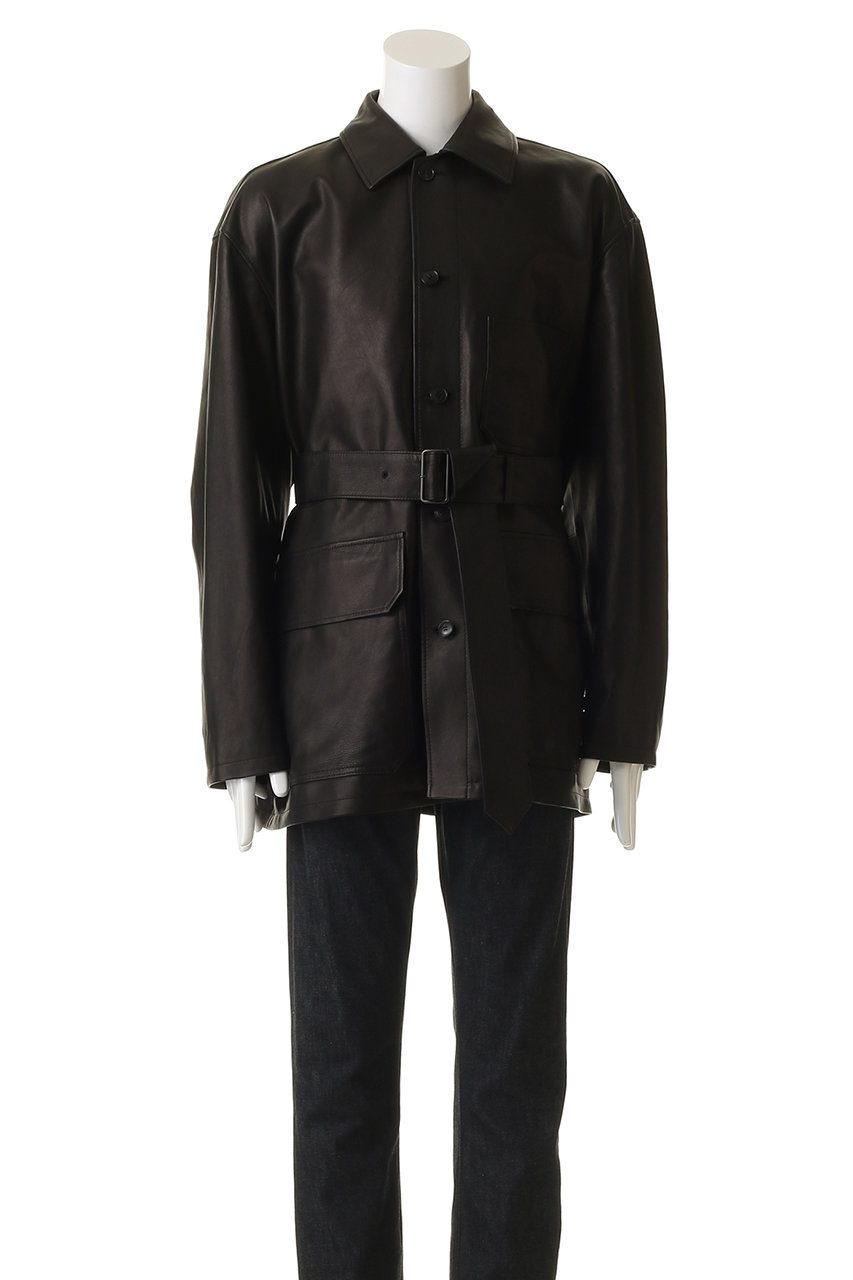 YLEVE(イレーヴ)｜【MEN】 SHEEP レザー カバーオール ジャケット