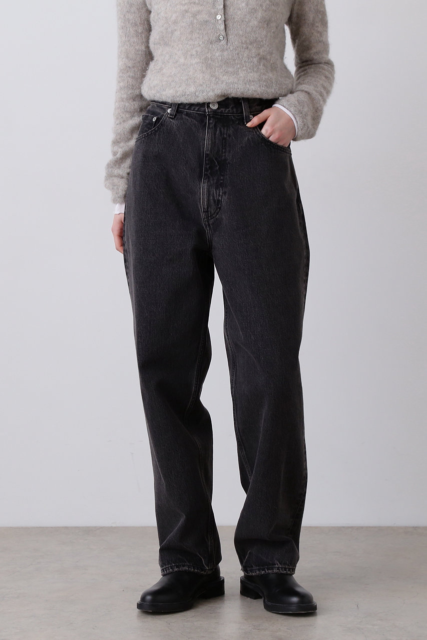 YLEVE(イレーヴ)｜13.5oz デニム バギーパンツ/チャコール の通販