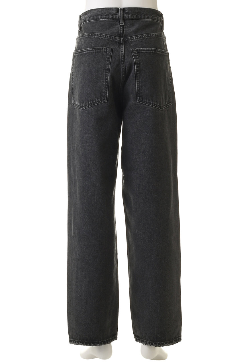 YLEVE(イレーヴ)｜【MEN】 13.5oz デニム バギーパンツ/チャコール の