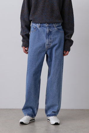 イレーヴ/YLEVEの【MEN】　13.5oz デニム バギーパンツ(110600/110604)