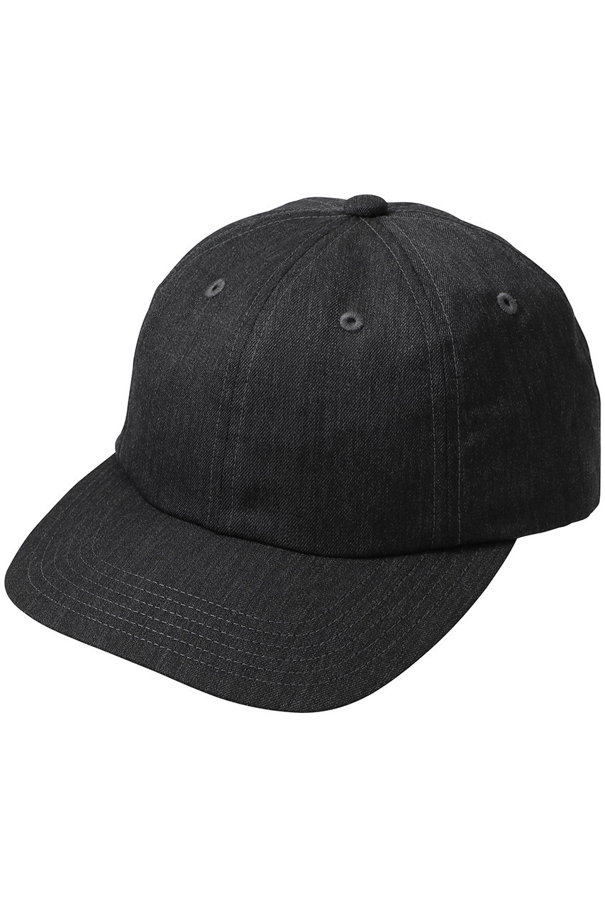 イレーヴ/YLEVEの【YLEVE × KIJIMA TAKAYUKI】ウール モヘヤ ギャバ キャップ(チャコール/16852 76101)