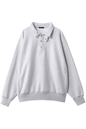 イレーヴ/YLEVEの【MEN】　HEAVY ウェイト フリース ブリーチ スナップ プルオーバー(110100/110105)