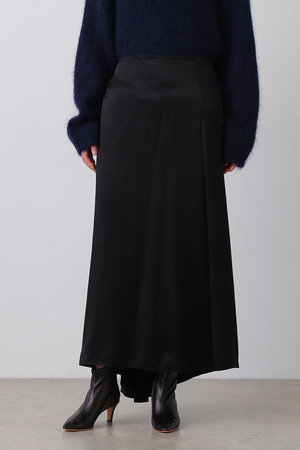 イレーヴ/YLEVEのビスコース ジャカード サテン 360°スカート(110700/110703)
