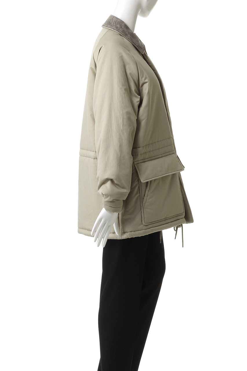 YLEVE(イレーヴ)｜FINX コットン パディング コート/オリーブ の通販