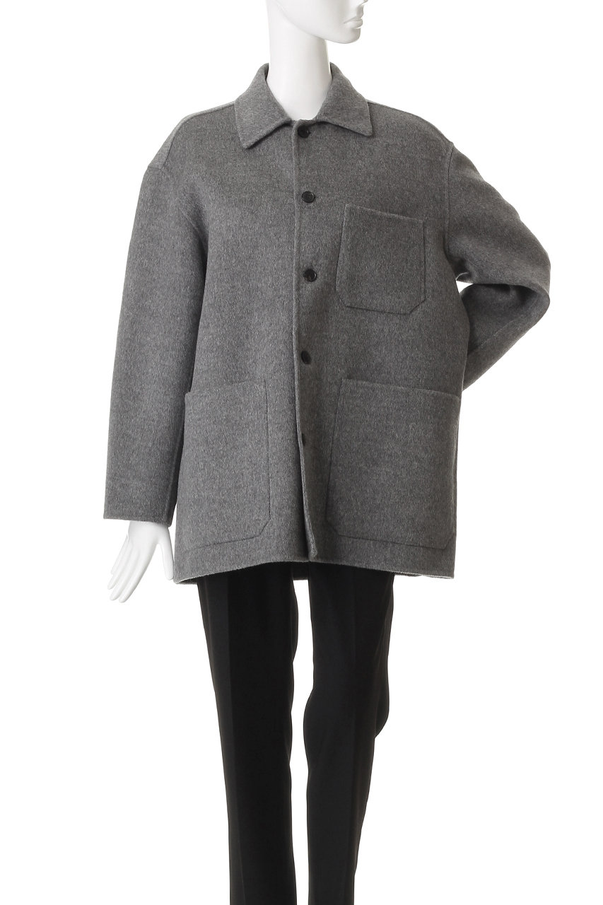 YLEVE(イレーヴ)｜SUPER 100'S ウール ダブル クロス ブルゾン/グレー