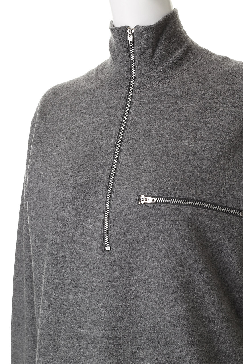 YLEVE(イレーヴ)｜ULTRAFINE メリノ ミルド ウール ニット ハーフ