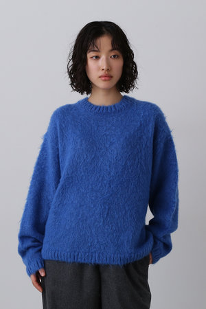 イレーヴ/YLEVEのモヘヤ ナッピング ニット プルオーバー(110300/110301)