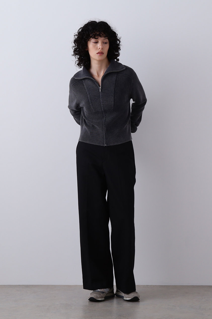 YLEVE(イレーヴ)｜FINX COTTON チノ パンツ/ブラック の通販｜ELLESHOP
