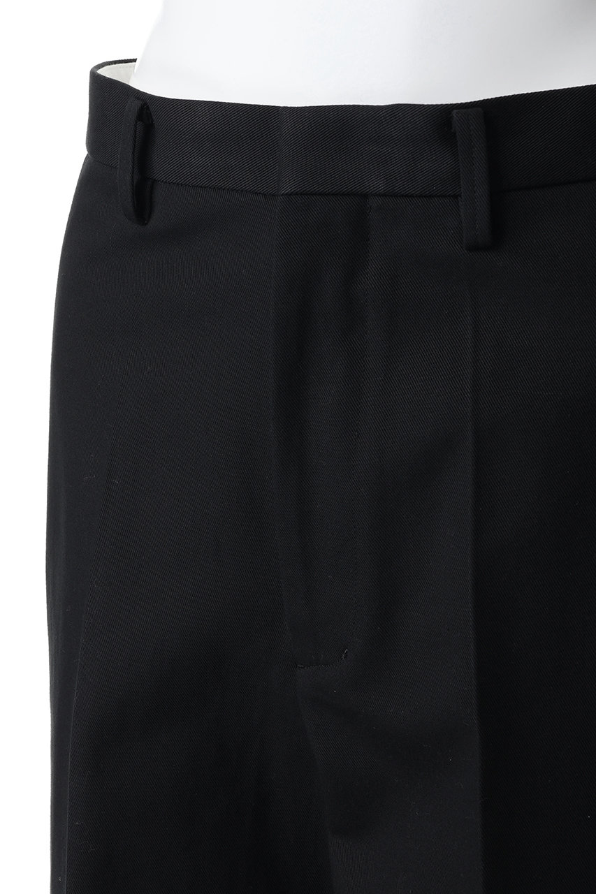 YLEVE(イレーヴ)｜FINX COTTON チノ パンツ/ブラック の通販｜ELLESHOP