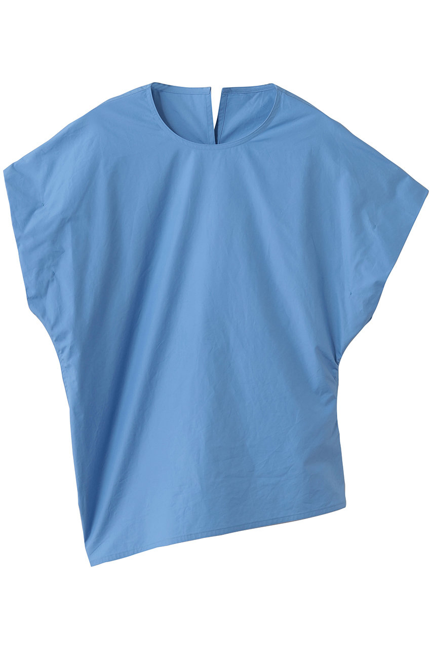 イレーヴ/YLEVEのFINX COTTON ウェザー アシンメトリー プルオーバー シャツ(サックス/16861 50053)