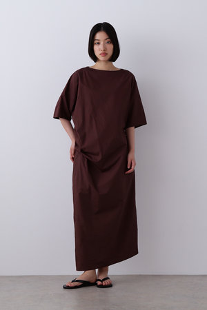 イレーヴ/YLEVEのFINX COTTON ウェザー アシンメトリー ワンピース(110500/110502)