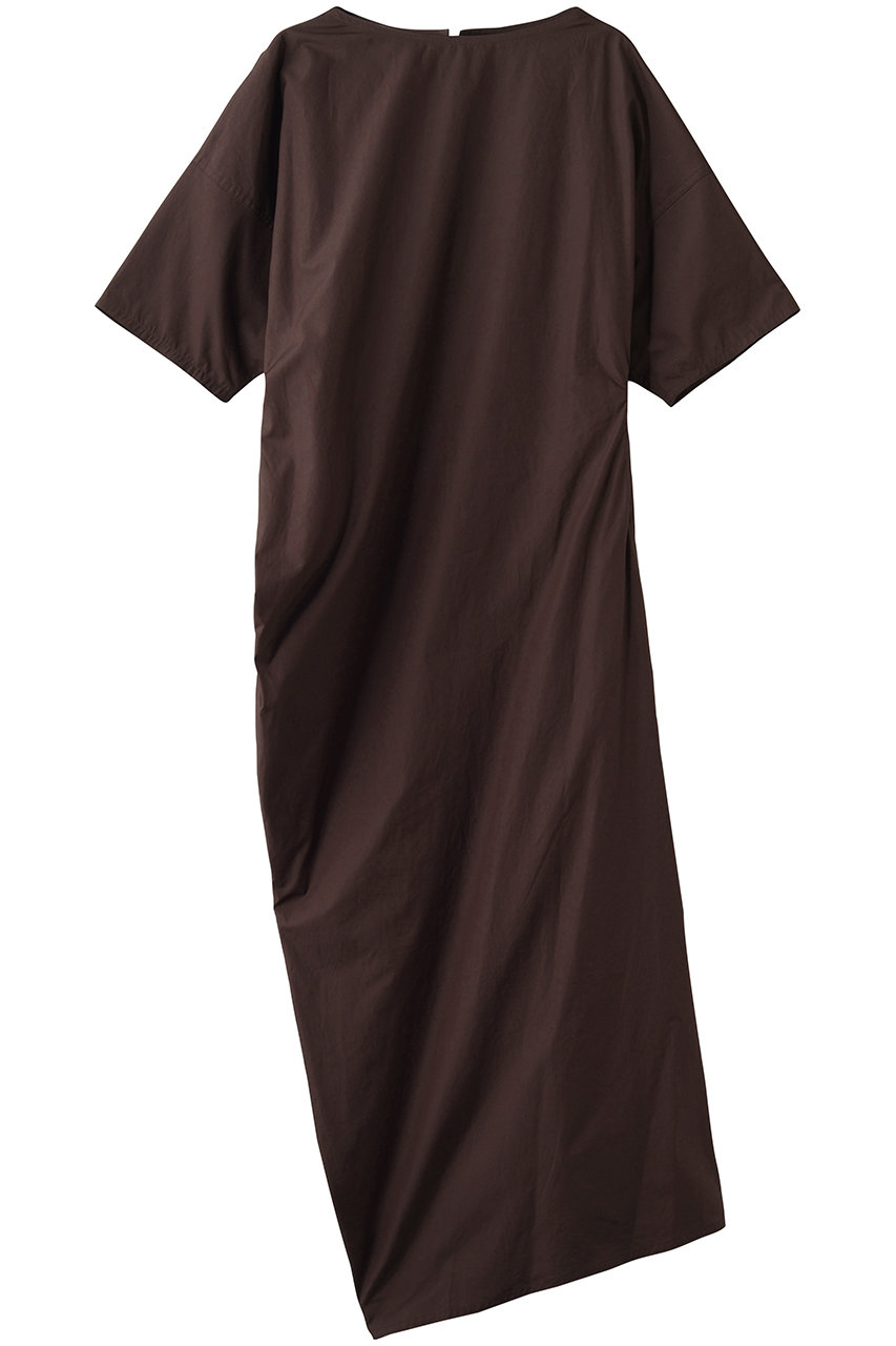 イレーヴ/YLEVEのFINX COTTON ウェザー アシンメトリー ワンピース(バーガンディー/16861 55055)