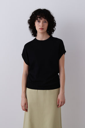 イレーヴ/YLEVEのコットン リネン ニット アシンメトリー プルオーバー(110300/110301)