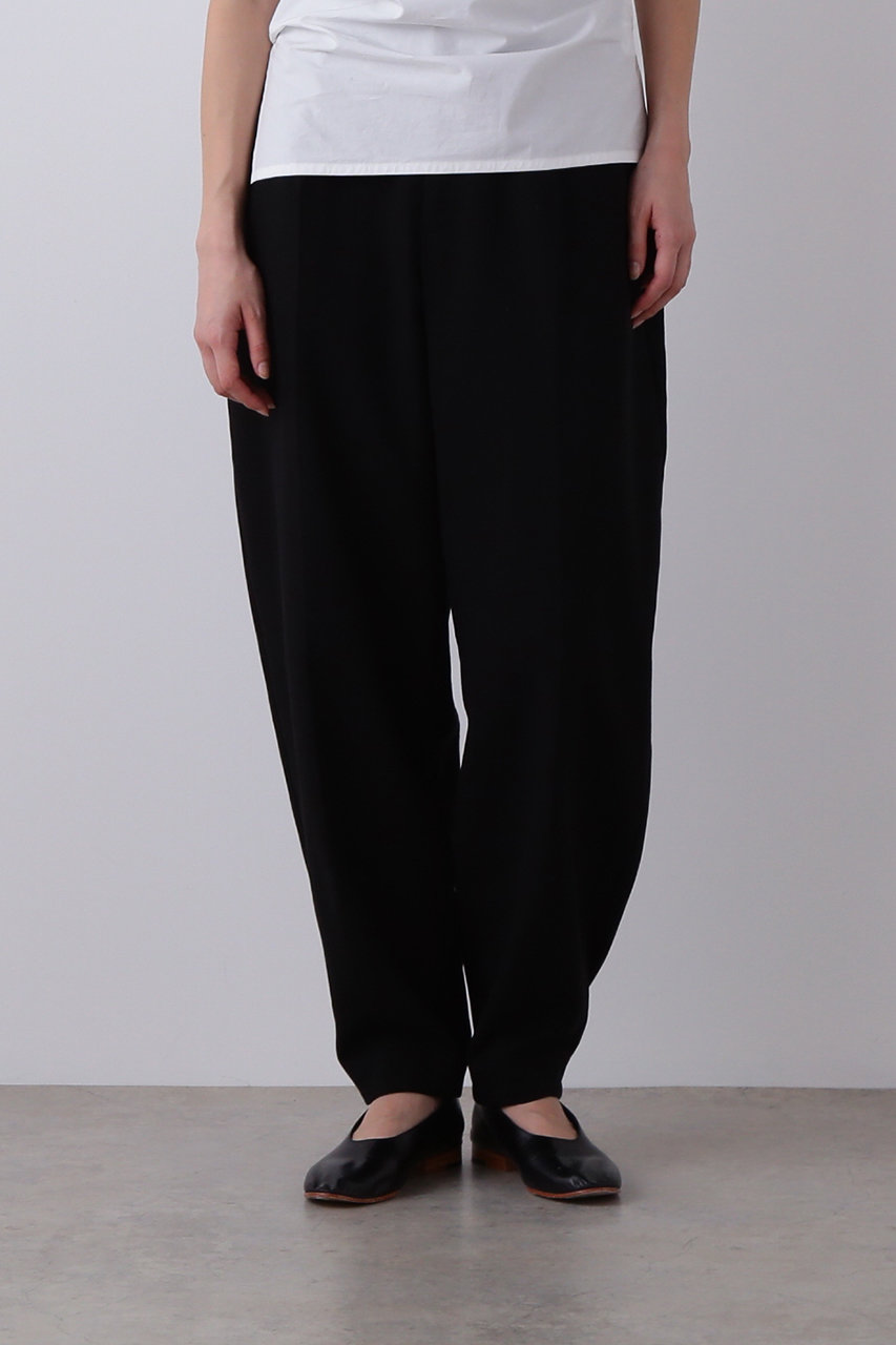 YLEVE(イレーヴ)｜100/2 GV TWILL DOUBLE WEAVE カーブド パンツ