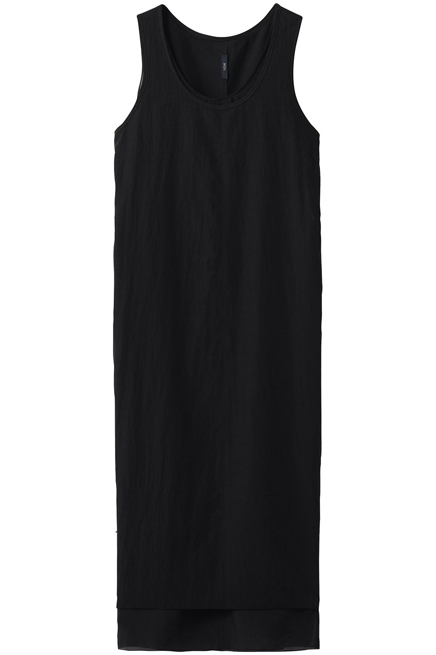 イレーヴ/YLEVEのFIBRIL レイヤード ワンピース(ブラック/16861 55069)