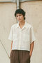COTTON RAMIE VOILE ハンドステッチ シャツ イレーヴ/YLEVE