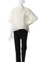 COTTON RAMIE VOILE ハンドステッチ シャツ イレーヴ/YLEVE