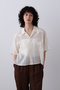 COTTON RAMIE VOILE ハンドステッチ シャツ イレーヴ/YLEVE