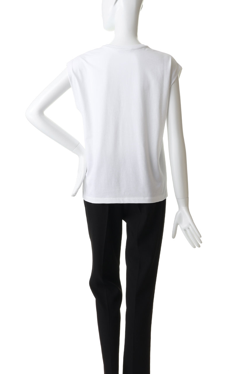 YLEVE(イレーヴ)｜ORGANIC COTTON BIO ノースリーブ Tシャツ/ホワイト