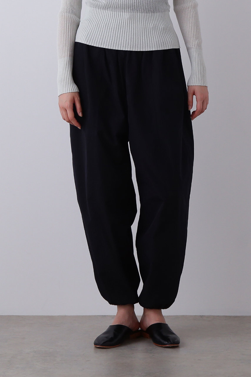 イレーヴ　YLEVE ネイビー　パンツ　新品　試着のみ YLEVE(イレーヴ)｜COTTON CUPRA パンツ/ネイビー の通販｜ELLESHOP