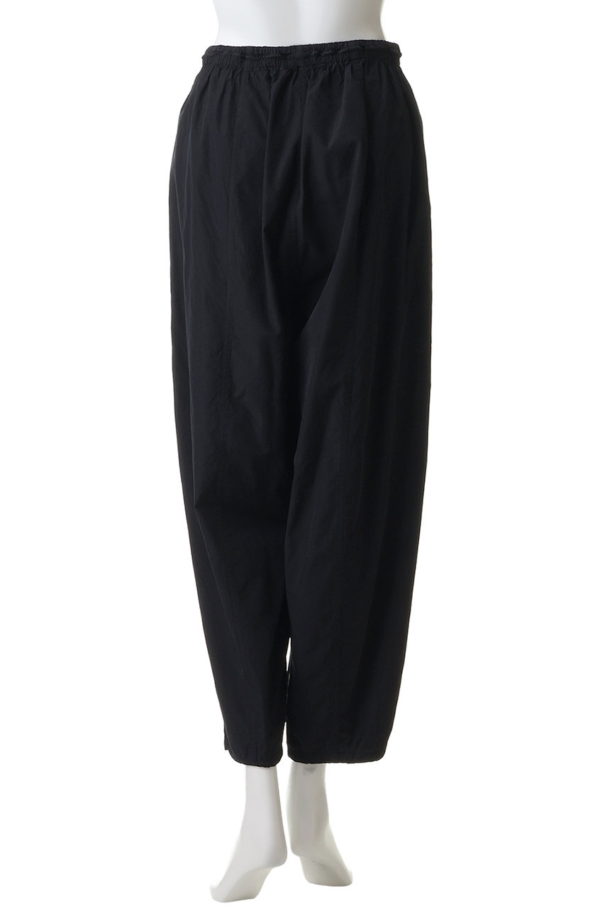 イレーヴ　YLEVE ネイビー　パンツ　新品　試着のみ YLEVE イレーヴ ストレート トラウザー パンツ “WOOL MOHAIR GABA