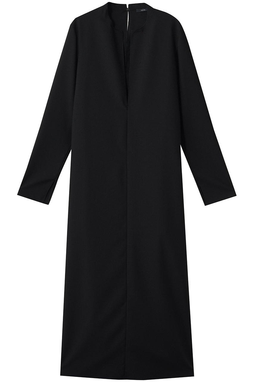 イレーヴ/YLEVEのPRESHRUNK トロピカル ワンピース(ブラック/16861 55091)