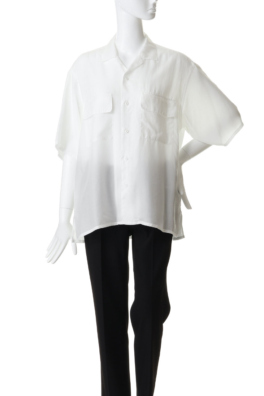 YLEVE(イレーヴ)｜【UNISEX】【Y】TENCEL POPLIN オープン カラー