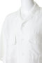 【UNISEX】【Y】TENCEL POPLIN オープン カラー シャツ イレーヴ/YLEVE