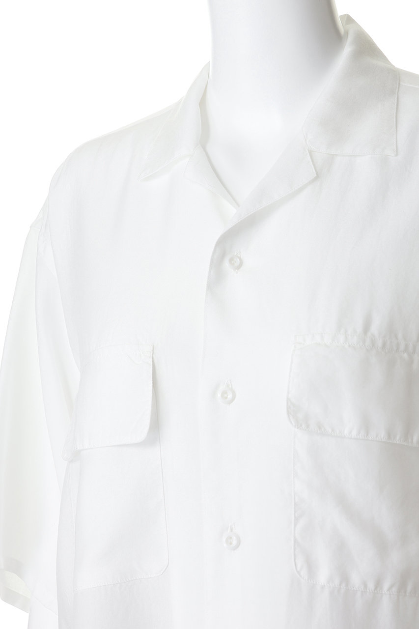 YLEVE(イレーヴ)｜【UNISEX】【Y】TENCEL POPLIN オープン カラー