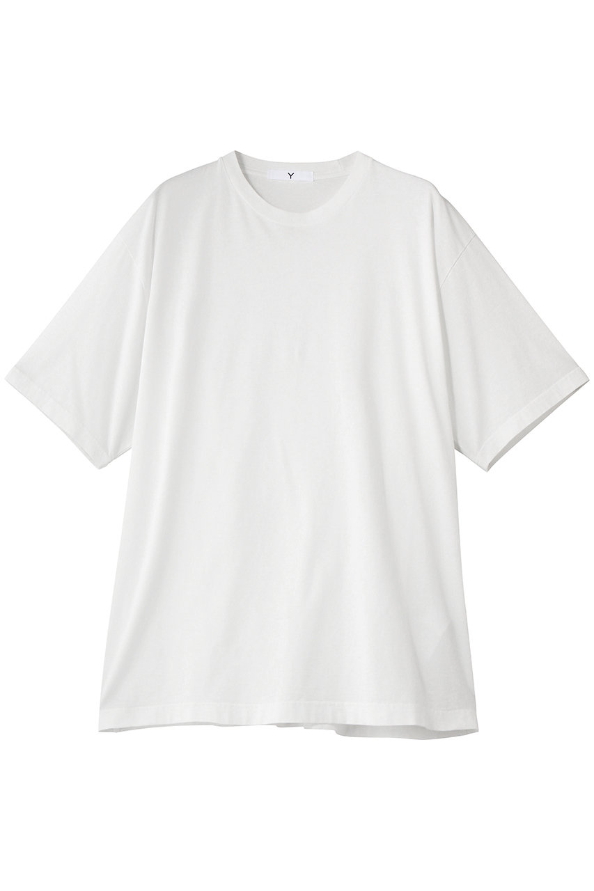 イレーヴ/YLEVEの【UNISEX】【Y】ORGANIC COTTON  JERSEY ショートスリーブ Tシャツ(ホワイト/16561 66308)