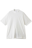 【UNISEX】【Y】ORGANIC COTTON  JERSEY モック ネック ショートスリーブ Tシャツ イレーヴ/YLEVE