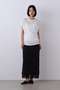 YLEVE / FIBRIL LAYERED SKIRT イレーヴ/YLEVE ブラック