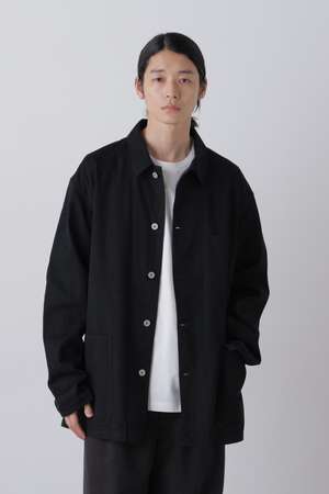 イレーヴ/YLEVEのＹ /  [UNISEX] ORGANIC COTTON LIGHT DENIM COVERALL JACKET(110800/110801)