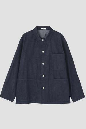 イレーヴ/YLEVEのＹ /  [UNISEX] ORGANIC COTTON LIGHT DENIM COVERALL JACKET(110800/110801)