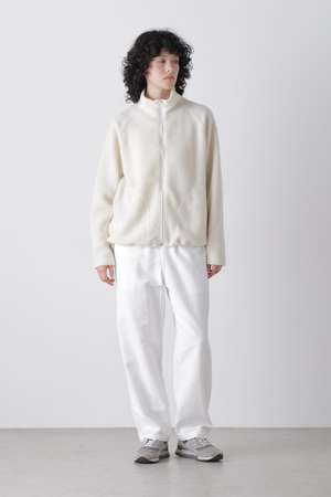 イレーヴ/YLEVEのＹ /  [UNISEX] ORGANIC COTTON SOFT MOLESKIN TAPERED EASY TROUSERS(110600/110601)