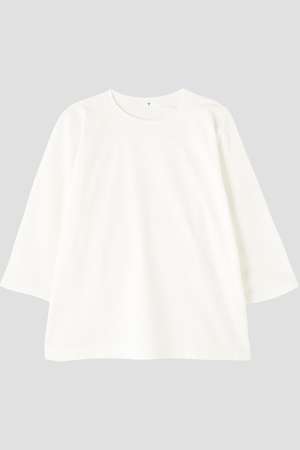 イレーヴ/YLEVEのＹ /  [UNISEX] ORGANIC COTTON BLEND LIGHT WEIGHT FLEECE FOOTBALL T(110100/110102)
